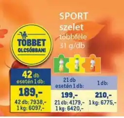 Metro SPORT SZELET ajánlat