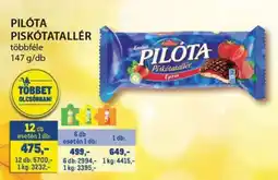 Metro PILÓTA Piskótatallér ajánlat