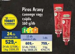 Metro Piros Arany ajánlat