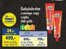Metro UNIVER Gulyáskrém ajánlat