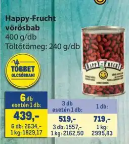 Metro Happy-Frucht vörösbab ajánlat
