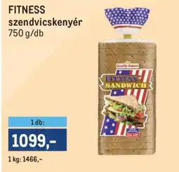 Metro Fitness Szendvicskenyér ajánlat