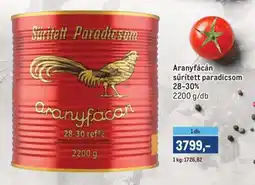 Metro Aranyfácán sűrített paradicsom 28-30% ajánlat