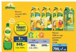 Metro Pfanner Zöld tea vagy gyümölcslé többféle ajánlat