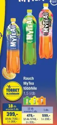Metro Rauch MyTea többféle ajánlat