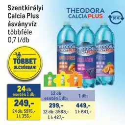 Metro Szentkirályi Calcia Plus ásványvíz ajánlat