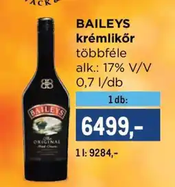 Metro Baileys ajánlat