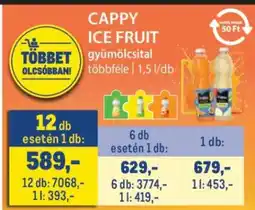 Metro CAPPY Ice Fruit ajánlat