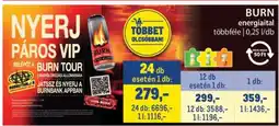Metro BURN ajánlat