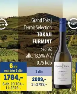 Metro Grand Tokaj Terroir Selection TOKAJI FURMINT ajánlat