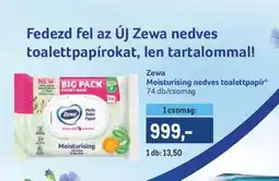 Metro Zewa Moisturising nedves toalettpapír ajánlat