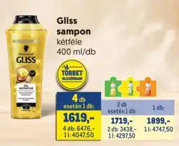 Metro Gliss sampon ajánlat