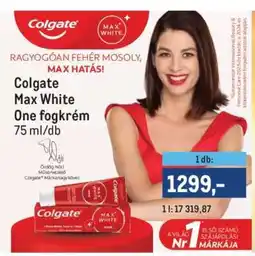 Metro COLGATE Max White One fogkrém ajánlat