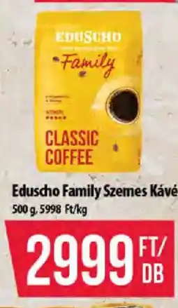 Coop Eduscho Family Szemes kávé ajánlat
