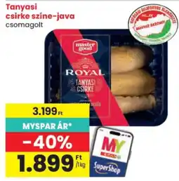 Spar Master Good royal tanyasi csirke ajánlat