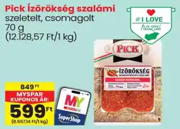 Spar Pick ízörökség szalámi ajánlat