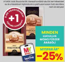 Spar Lucullus mono fűszer ajánlat