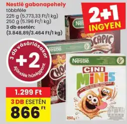 Spar Nestlé gabanapehely ajánlat