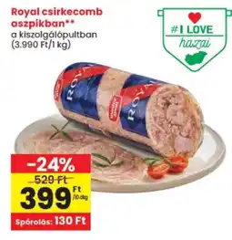 Spar Royal csirkecomb ajánlat