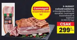 Spar S-budget császárszalonna ajánlat