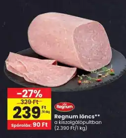 Spar Regnum lőncs ajánlat