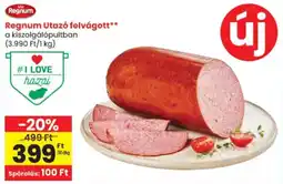 Spar Regnum Utazó felvágott ajánlat