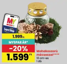 Spar Myspar mohakoszorú mécsessel ajánlat