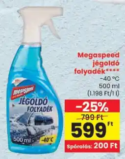 Spar Megaspeed jégoldó folyadék ajánlat