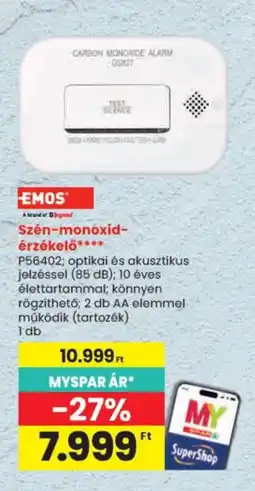 Spar Emos szén-monoxid-érzékelő ajánlat