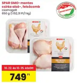 Interspar spar csirke alsó-, felsőcomb ajánlat