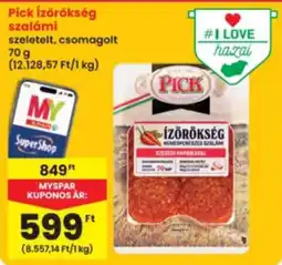 Interspar Pick ízörökség salámi ajánlat