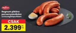 Interspar Regnum pecsenyekolbász ajánlat