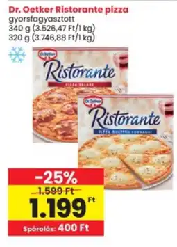 Interspar Dr Oetker ristorante pizza ajánlat