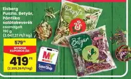 Interspar Eisberg Puszta, Betyár, Pántlika salátakeverék ajánlat