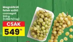 Interspar magnélkúli fehér szőlő ajánlat