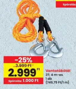 Interspar Vontatókötél ajánlat