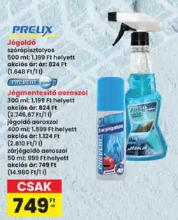 Interspar Prelix jégmentesítő aeroszol ajánlat