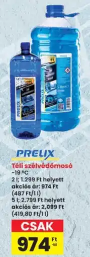 Interspar prelix téli szélvédőmosó ajánlat