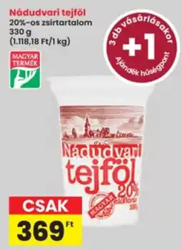 Interspar Nádudvari tejföl ajánlat
