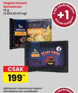 Interspar Vegeta instant tésztaleves ajánlat