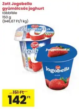Interspar Zott joghurt ajánlat