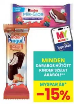 Interspar kinder hűtött szelet ajánlat