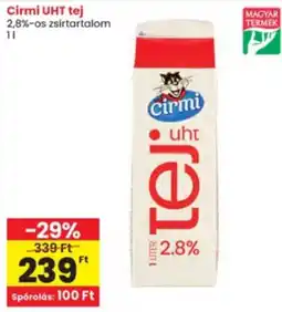Interspar Cirmi uht tej ajánlat