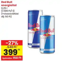 Spar Red Bull energiailtal ajánlat