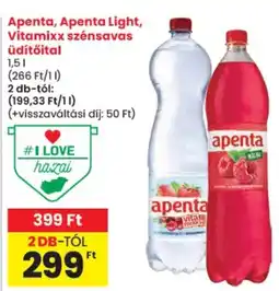 Spar apenta szénsavas üdítőital ajánlat