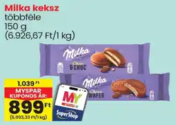 Spar Milka keksz ajánlat