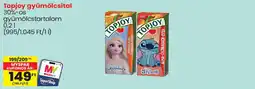 Spar Topjoy gyümölcsital ajánlat