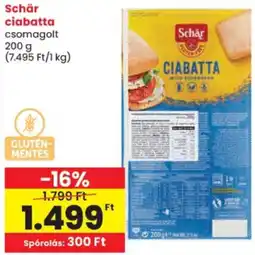 Spar Schär ciabatta ajánlat