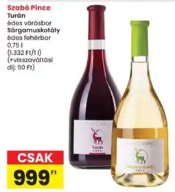 Interspar Szabó Pince ajánlat