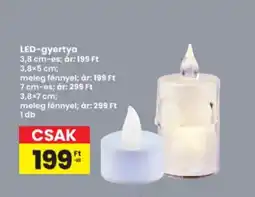 Interspar Led gyertya ajánlat